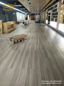 pvc vinyl floor tile for shopping mall